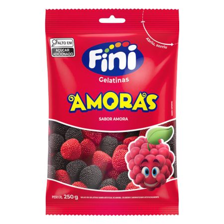 BALA DE GELATINA FINI 250 GR AMORAS