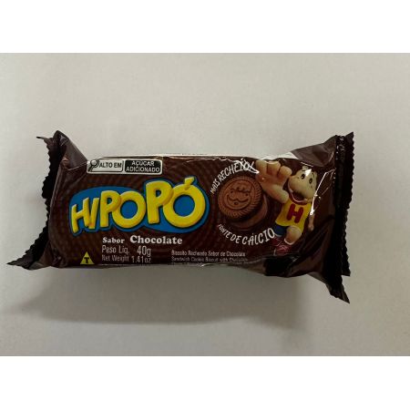 BISCOITO CORY HIPOPO LANCHINHO CHOCOLATE 40 GR