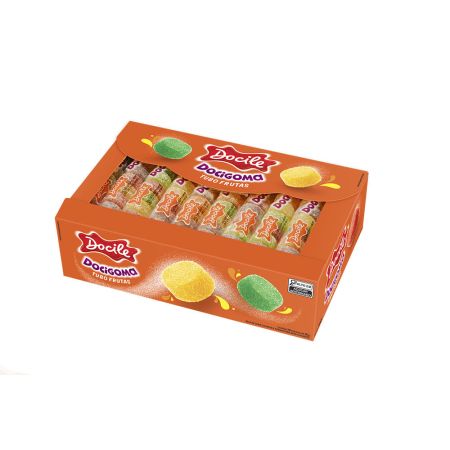GOMA DOCILE TUBO MINI SORTIDO C/ 30 PCT DOCILE
