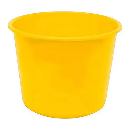 BALDE P/ PIPOCA MIRANDINHA AMARELO UNITARIO