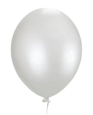 BALOES FEST BALL PEROLADO 12 BRANCO C/25 UN