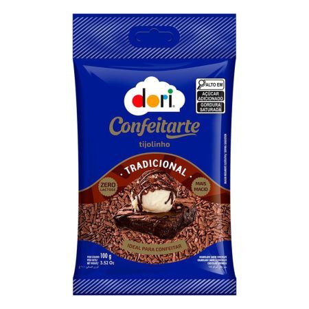 FLOCOS CHOCOLATE DORI MACIO TIJOLINHO 100 GR