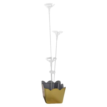 CACHEPOT GRINTOY 05 HASTES DOURADO METALIZADO
