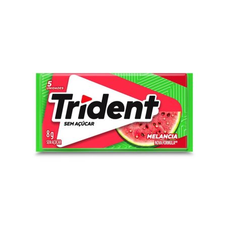 CHICLE ADAMS TRIDENT MELANCIA UNITARIO