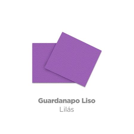 GUARDANAPO PLAC 19,5 X 21,5 LILAS C/ 50 UN