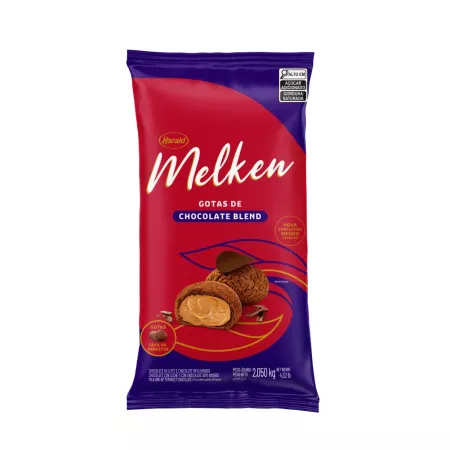 CHOCOLATE MELKEN GOTAS BLEND 2,05 KG HARALD