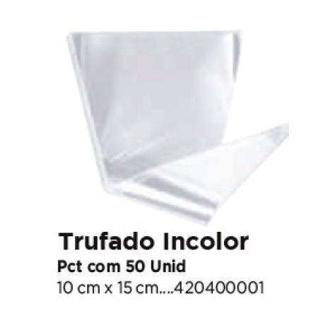 EMBALAGEM P/ CONE LUCKY FEST 10X15 INCOLOR C/50 UN