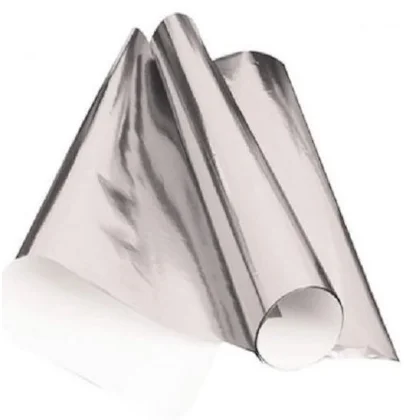 PAPEL LAMINADO CROMUS PRATA 49X59 CM C/3 FLS