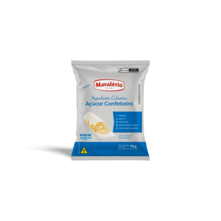 ACUCAR IMPALPAVEL MAVALERIO SNOW SUGAR 500 GR
