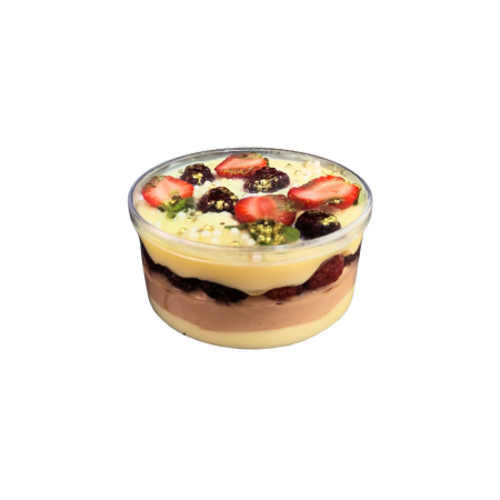 TACA ACRILICO LSC TOYS CAKE BOX PARIS REDONDA 950 ML CRISTAL