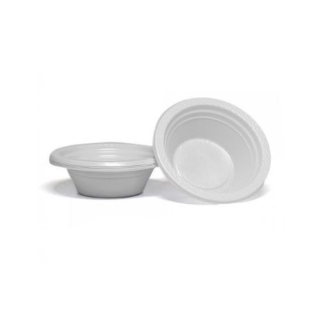 PRATO DESCARTAVEL LOURIFESTAS 12 CM BRANCO FUNDO C/ 10 UN