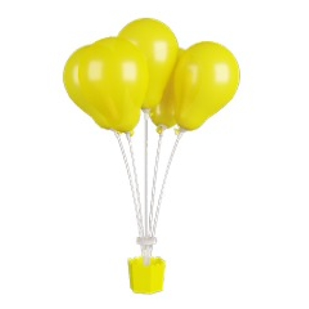 CACHEPOT GRINTOY 05 HASTES AMARELO