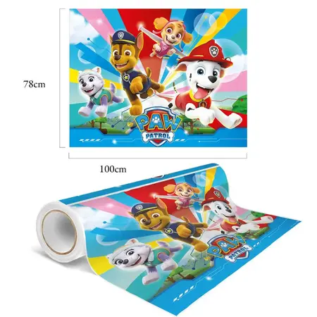 PAINEL PLASTICO REGINA PERSONAGENS DIVERSOS 100X78 CM