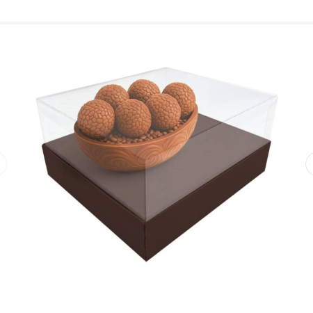 PASCOA CAIXA OVO DE COLHER REGINA 100/250 GR CACAU