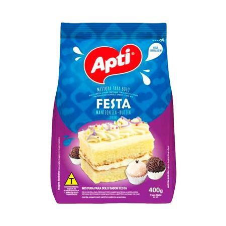 MISTURA PARA BOLO APTI 400 GR FESTA