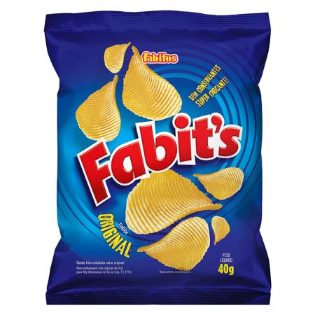 SALGADINHO FABITOS BATATA ORIGINAL 40 GR