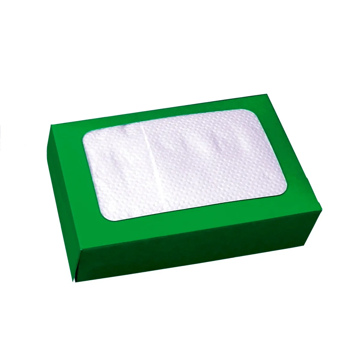 GUARDANAPO KAIXOTE 20 X 16 C/ CAIXA VERDE ESCURO C/40 UN