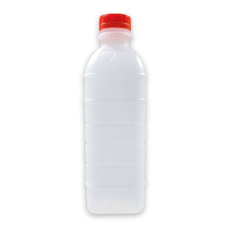 GARRAFA PLASTICA PLASTRIB 1000 ML C/ TAMPA LARANJA C/05 UN