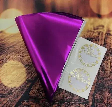 EMBALAGEM P/ CONE REAL FRANCO PINK