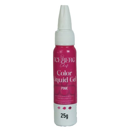 CORANTE LIQUID GEL ICEBERG 25 GR PINK