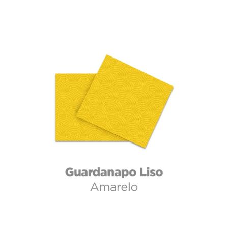 GUARDANAPO PLAC 19,5 X 21,5 AMARELO C/ 50 UN