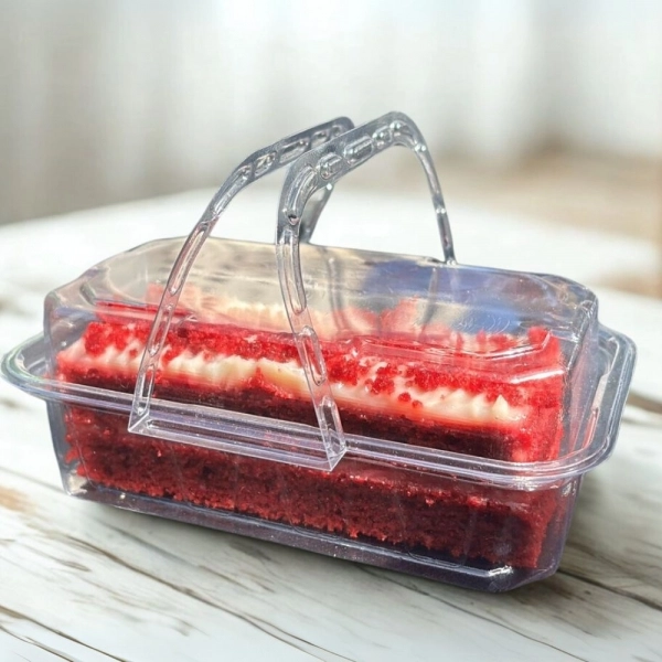 EMBALAGEM P/ BOLO FLIP CESTINHA CRISTAL C/06 UN