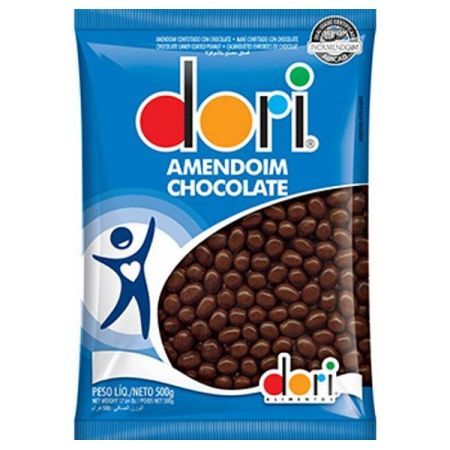 AMENDOIM DORI CHOCOLATE 500 GR