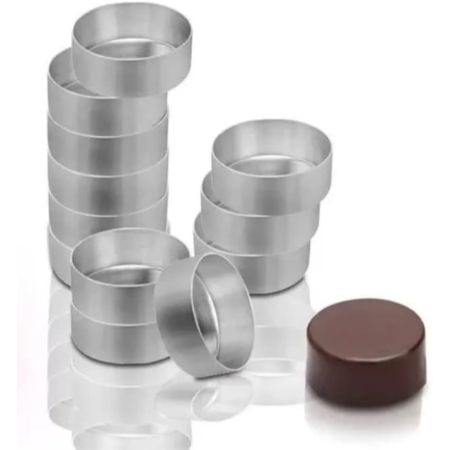 FORMA ALUM PAO DE MEL DOCE MAGIA F. FIXO Nº 4 6,2D C/12 PCS