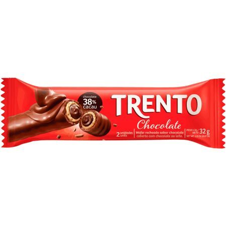 WAFFER PECCIN TRENTO CHOCOLATE AO LEITE 29 GR UNITARIO