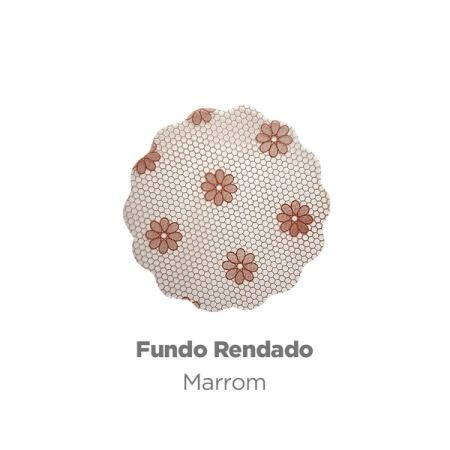 TAPETINHO DELLA CRUZ 7 MARROM C/100 UN