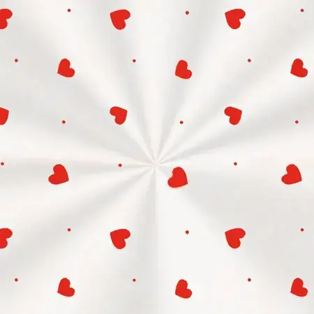 SACO ADESIVO TRANSP. CROMUS 10X15 LOVE VERMELHO C/100 UN