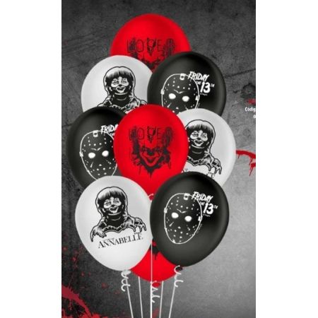 HALLOWEEN BALOES REGINA HORROR C/25 UN