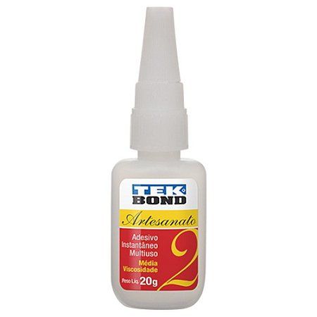 COLA ADESIVO INSTANTANEO N 2 TEKBOND 20 GR