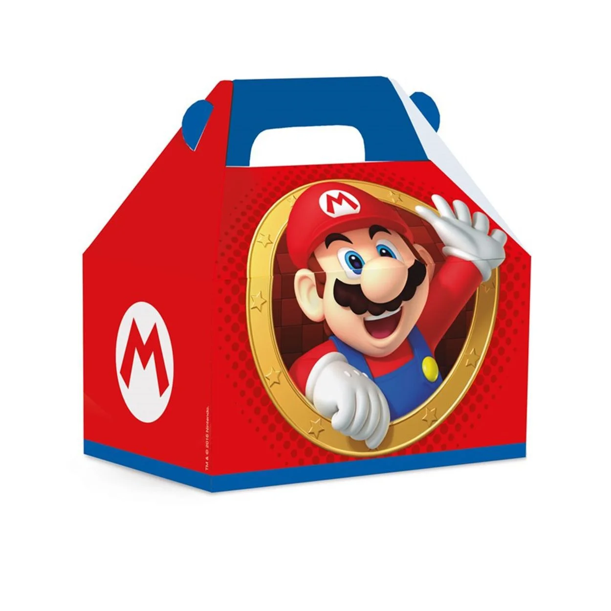 CAIXA MALETA CROMUS KIDS M 12X8X12 SUPER MARIO C/10 UN