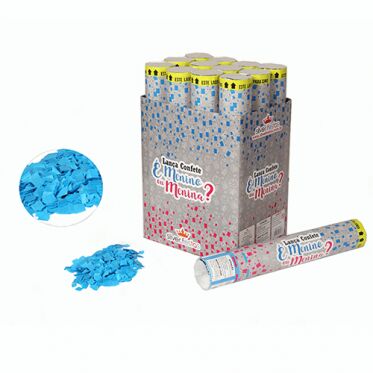 MEGA FESTA SILVER FESTAS 30 CM CHA REVELACAO AZUL