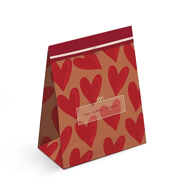 SACO PAPEL P/PRESENTE CROMUS G 35X26,5X11,5 SEASON LOVE C/1 UN