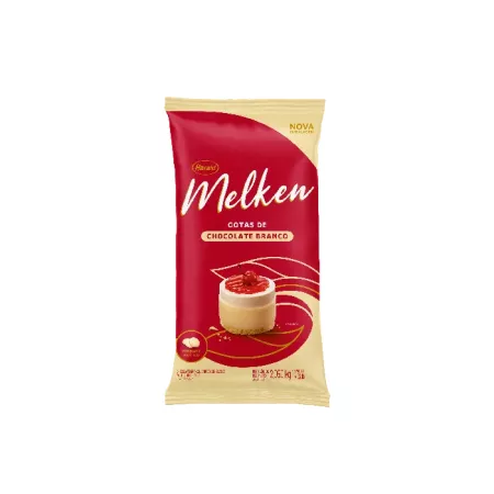 CHOCOLATE MELKEN GOTAS BRANCO 2,05 KG HARALD