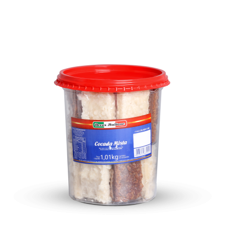 DOCE DE COCO COCADA ITALIANO MISTA C/20 UN POTE