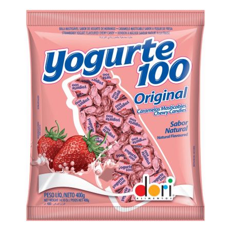 BALA DORI YOGURTE 100 400 GR DORI