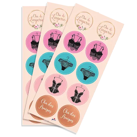 ADESIVO JUNCO CHA DE LINGERIE REDONDO 30 UN