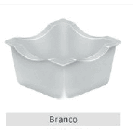 FORMINHA TERMOFORMADA KAIXOTE BRANCA C/50 UN