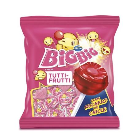 PIRULITO ARCOR CHICLE BIG BIG 500 GR TUTTI FRUTTI