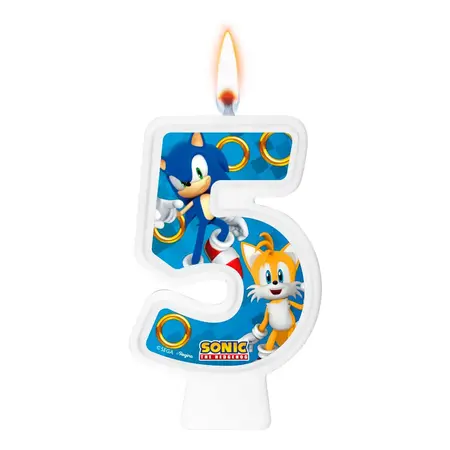 VELA REGINA NUMERAL SONIC Nº 5