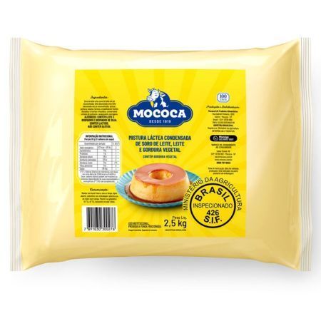 LEITE CONDENSADO MOCOCA 2,5 KG BAG MISTURA LACTEA