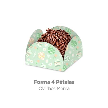 PASCOA FORMINHA ESPECIAL PLAC 7 OVINHOS MENTA C/50 UN