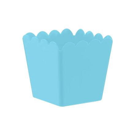 CACHEPOT MIRANDINHA PLASTICO AZUL BEBE UNITARIO