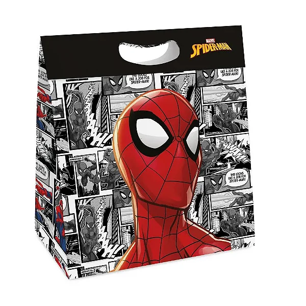 CAIXA CROMUS PLUS TAM. M 23X8,5X30 SPIDER MAN