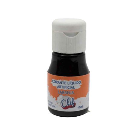 CORANTE LIQUIDO ICEBERG 10 ML LARANJA
