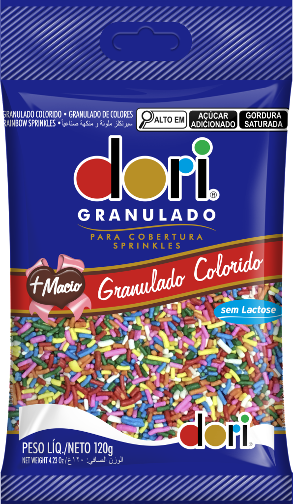 GRANULADO DORI 120 GR COLORIDO