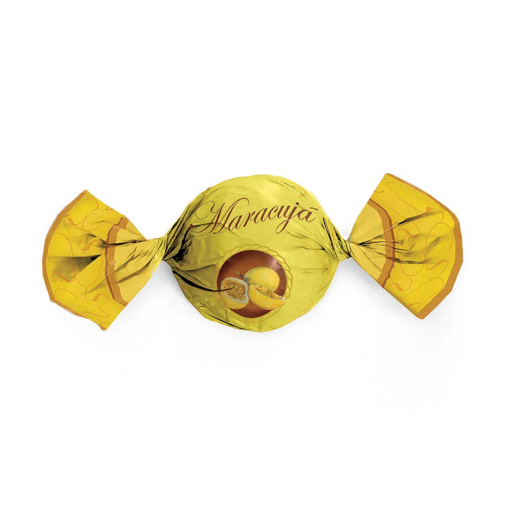 EMBALAGEM P/ TRUFFAS 14,5X15,5 CROMUS SABOR MARACUJA